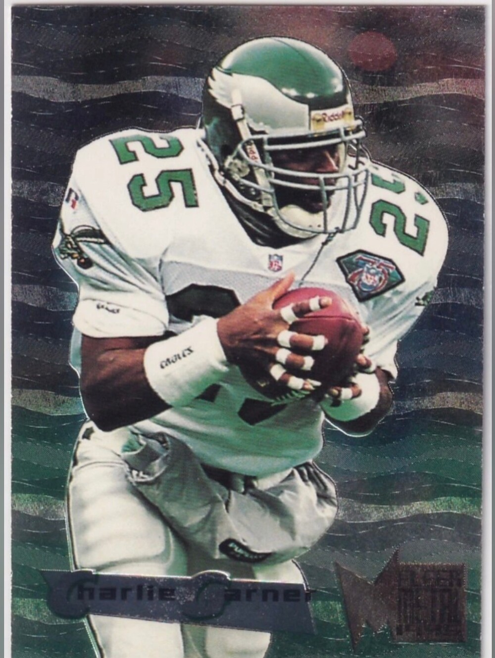 $3./Must Bundle 1995 FLEER METAL CHARLIE GARNER PHILLY EAGLES #147 NFL FOOTBALL